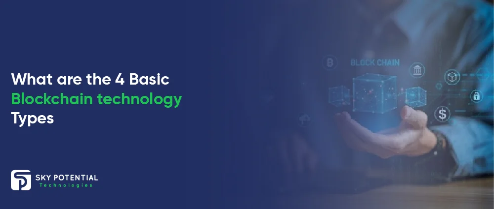 What are the 4 Basic blockchain technology